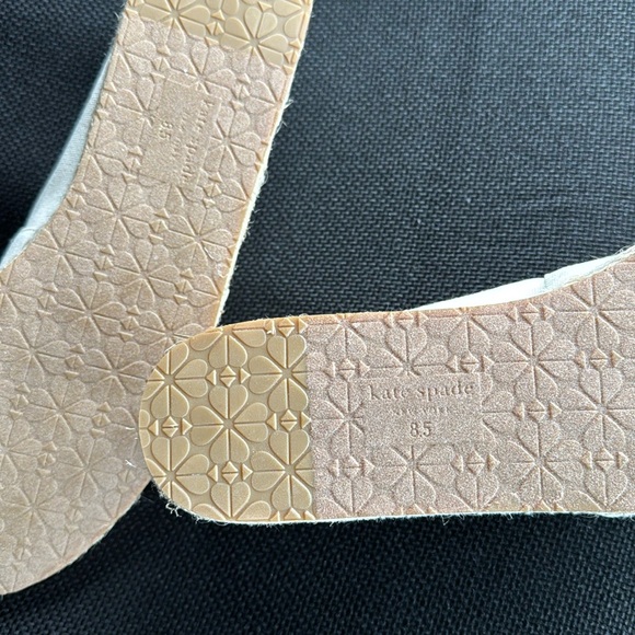 Kate Spade Women's Floral Espadrilles - White and Red - Picture 5 of 5